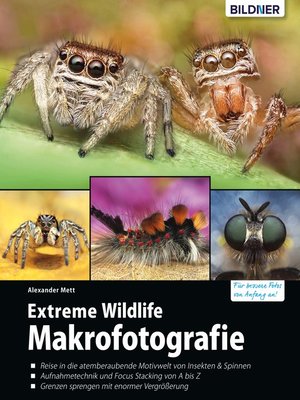 cover image of Extreme Wildlife-Makrofotografie